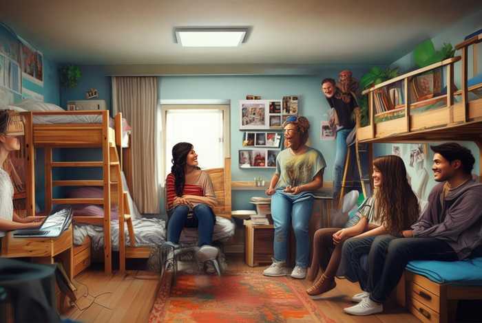 关于大学宿舍生活的句子 关于大学宿舍生活的句子英语