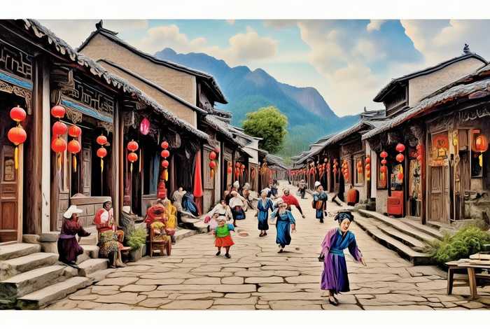 家乡文化生活ppt模板，家乡文化生活ppt模板免费