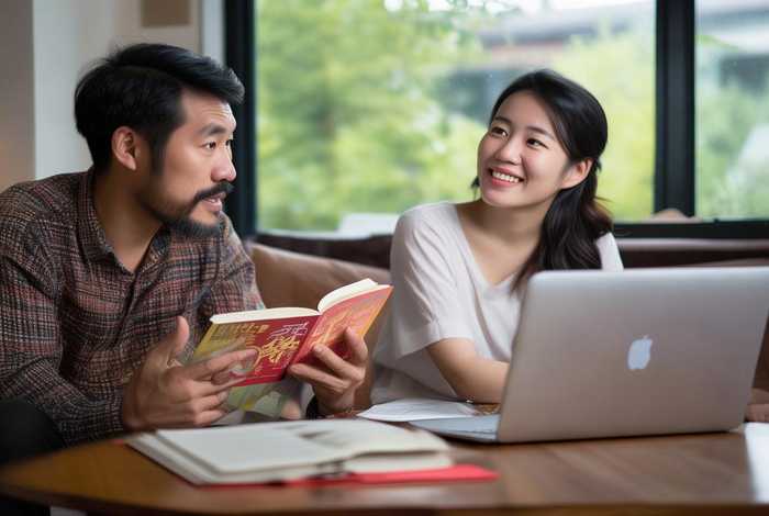 夫妻学习教材；夫妻教学方式不一样