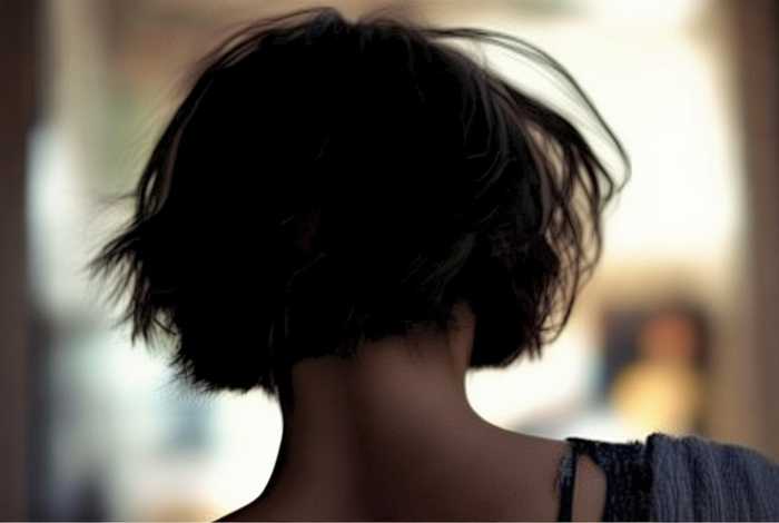 短发生活照不露脸；短发生活照不露脸女