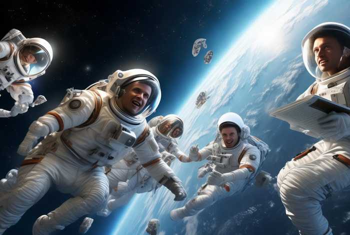 航天员在太空中的生活多有趣，航天员在太空中的生活多有趣啊