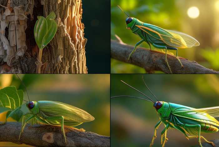 蝉的生活习惯观察日记 - 蝉的一生观察日记