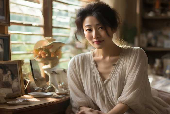 李胜素的日常生活照 李胜素的个人生活