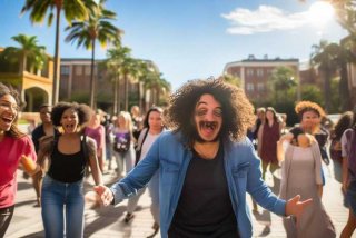 大学生活小品剧本搞笑励志；大学生活小品剧本搞笑励志文案