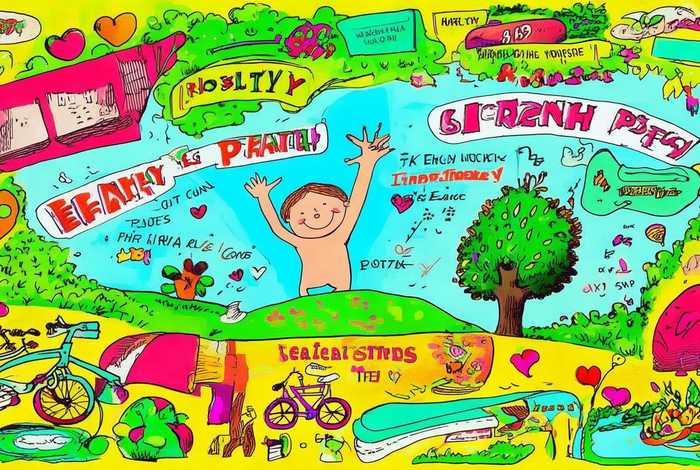 关于健康生活快乐成长手抄报 关于健康成长快乐生活的手抄报