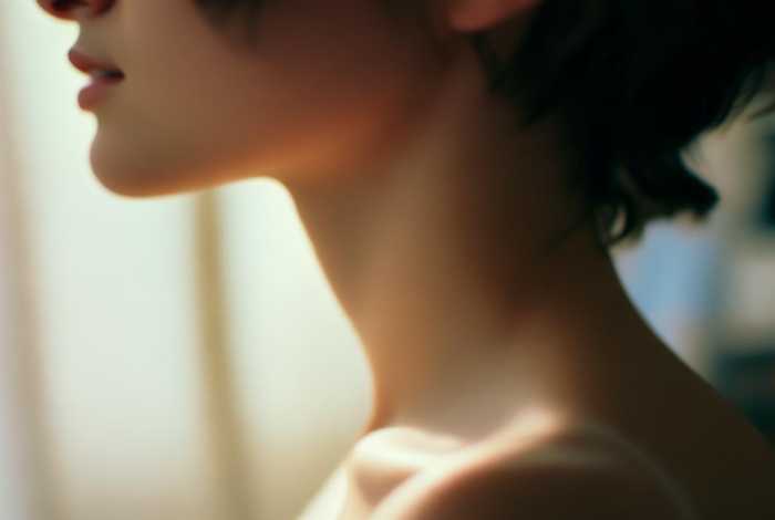 短发生活照模糊侧脸图片女（短发女孩生活照片）