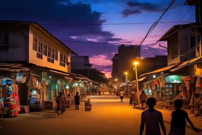 刚果金晚上生活照，刚果金生活现状