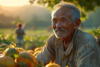 卖瓜老李头的幸福晚年、看瓜老李头的晚年幸福