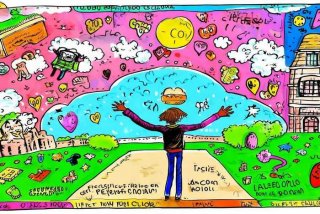 对初中生活的畅想手抄报 - 对初中生活的畅想手抄报内容