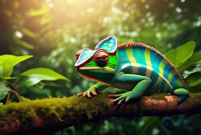 变色龙的生活方式、变色龙的生活方式和环境描写