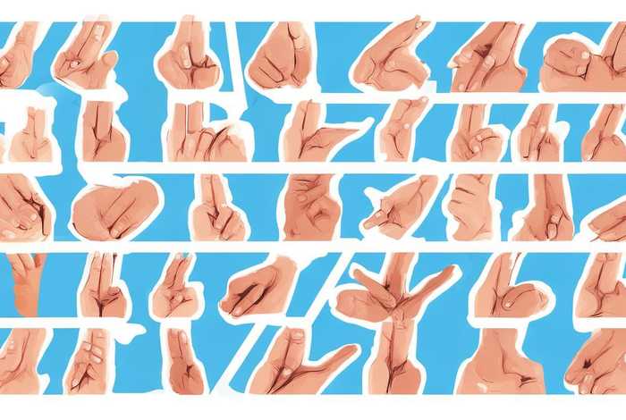 常用生活手语图片打印版；常用生活手语图片打印版下载