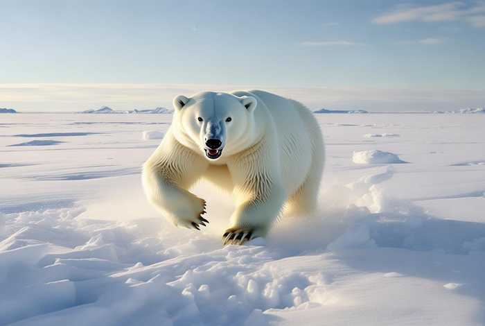 北极熊的生活日常 北极熊的生活日常视频