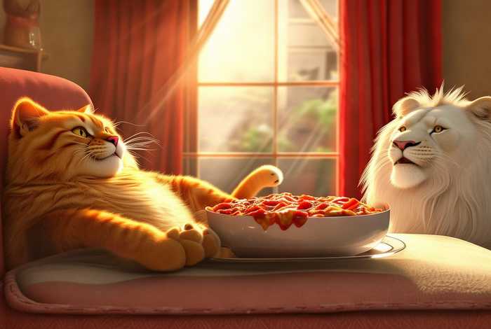 加菲猫的幸福生活第四季白狮、加菲猫的幸福生活第四季第十三集