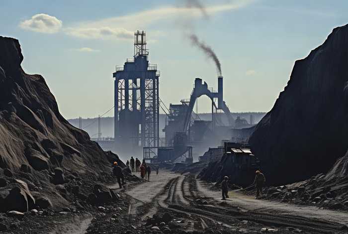 煤矿的地方 - 生产煤矿的地方