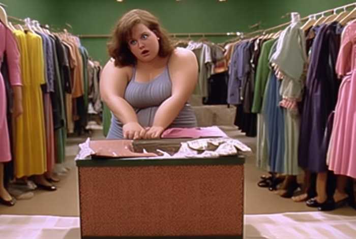 大胸女孩的烦恼搞笑视频；大胸部女孩的烦恼