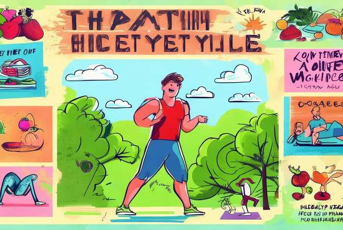 健康生活小报图片 健康小生活手抄报