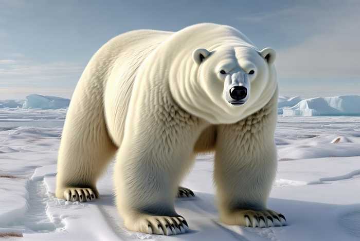 北极熊生活特征（北极熊的生活环境和身体特征）