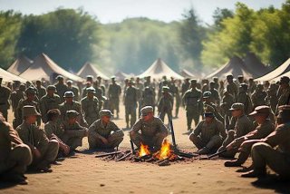 军营生活图片；军营生活图片素材