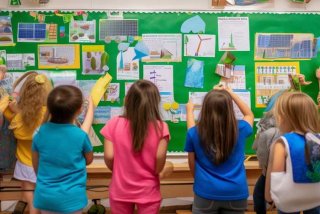 低碳生活进行时节能减排靠大家小报四年级 - 节能减排低碳生活的小报