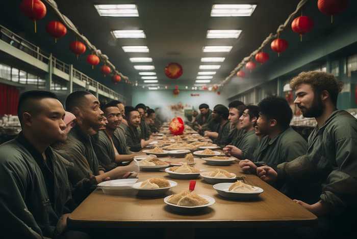 看守所犯人吃饭图片 - 看守所犯人吃饭图片人怎么过年
