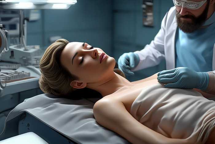 变性手术男变女3d动画，3d模拟动画变性手术男变女