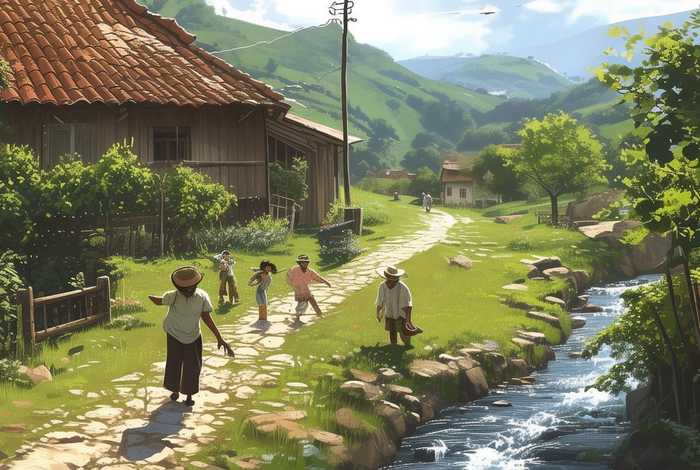 村庄生活的诗句;村庄生活的诗句有哪些 村庄生活的诗句;村庄生活的诗句有哪些