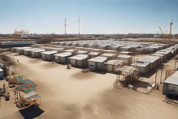 工地生活区平面布置图、工地生活区平面布置图cad