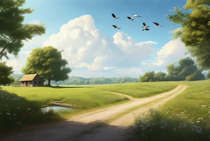 关于乡下的作文350字，关于乡下的作文不少于350字