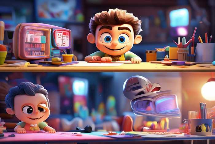 快乐工作认真生活图片；快乐工作认真生活图片卡通