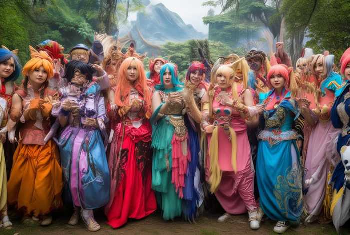 爱魔兽爱生活 大家一起cos 爱魔兽爱生活大家一起玩cos