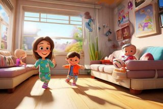 二胎后的生活感言漫画图（二胎生活漫画图片大全）