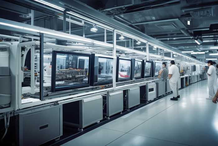 电视生产线成套设备图片；电视生产线成套设备图片及价格