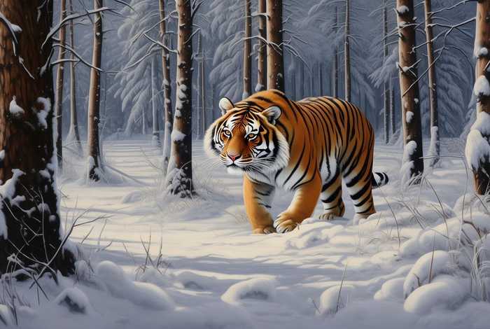 东北虎生活在哪里简笔画（东北虎生活在哪里的地区）