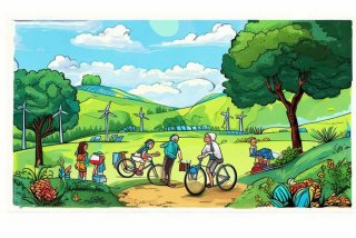 低碳生活,手抄报 - 勤俭节约,低碳生活手抄报