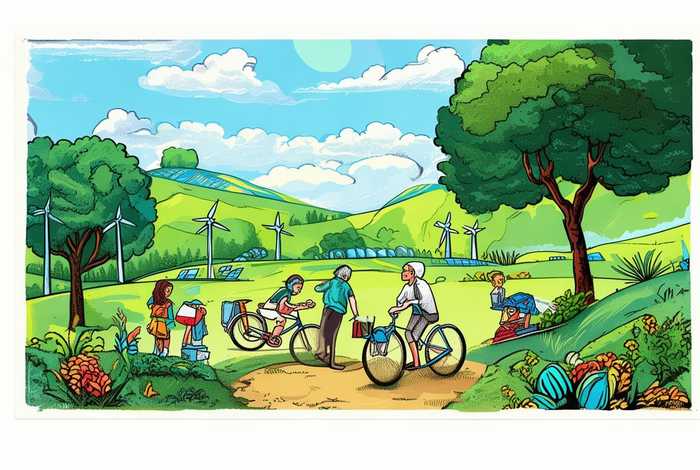 低碳生活,手抄报 - 勤俭节约,低碳生活手抄报