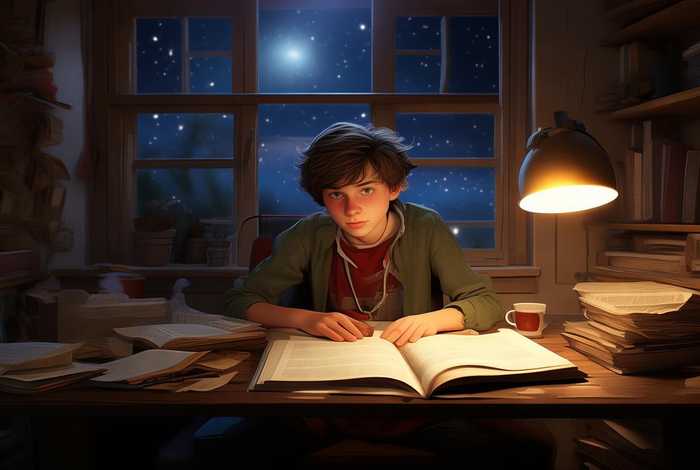 考试前的一天生活，考试的前一天200字