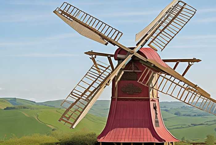 风车实物（风车实物图）