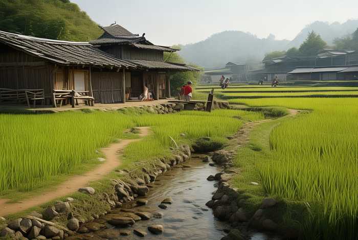 朝鲜的农村(朝鲜的农村生活) 朝鲜的农村(朝鲜的农村生活)