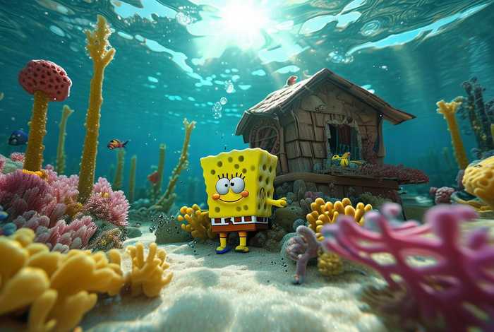 海绵宝宝生活在海底多少米 海绵宝宝住在海底多少米