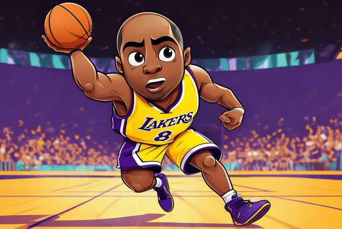 科比的生活图片（科比的生活图片卡通）