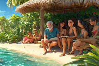 岛主的幸福生活txt（岛主的幸福生活有几个女主）