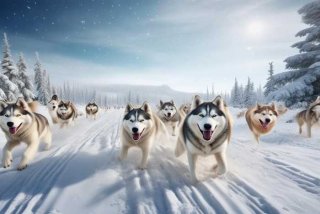 哈士奇的生活环境是什么样的、哈士奇的生活环境是什么样的呢