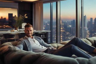 屌丝们让你们见识高富帅的生活，高富帅的日常生活