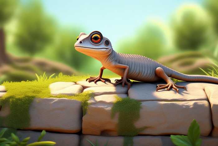 壁虎生活在哪里怎么画 壁虎生活在哪里简笔画