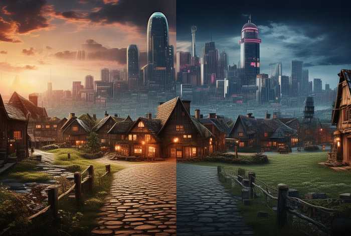 从前的生活和现在的生活对比；从前的生活和现在的生活对比作文