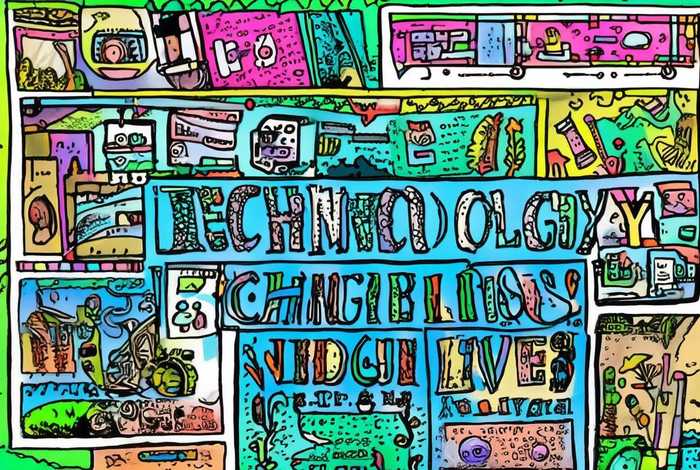 科技改变生活的手抄报 简单漂亮（科技改变生活的手抄报 简单漂亮图片）