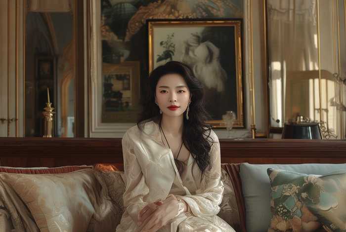 刘嘉玲生活中皮草图，刘嘉玲生活品味