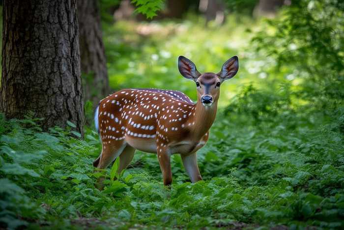 梅花鹿的生活习性英文，梅花鹿的英文介绍50字