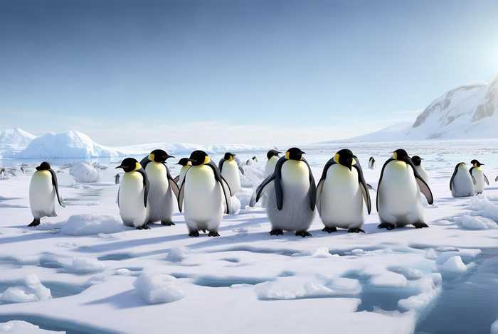 动物世界北极企鹅（动物世界北极企鹅图片）