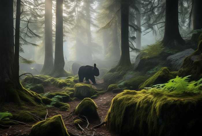 黑熊的生存环境 黑熊的生存环境是什么样的